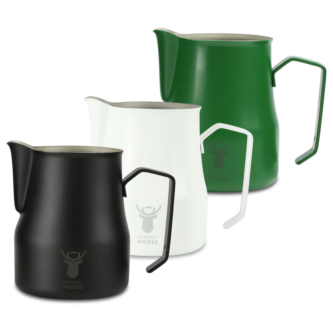 Perfect Moose Automatic Milk Steamer Greg with FREE 16oz & 25oz Smart Jugs