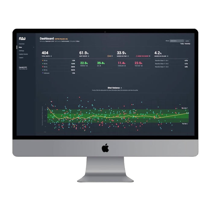 12-Month Subscription | Flow Coffee Telemetry System